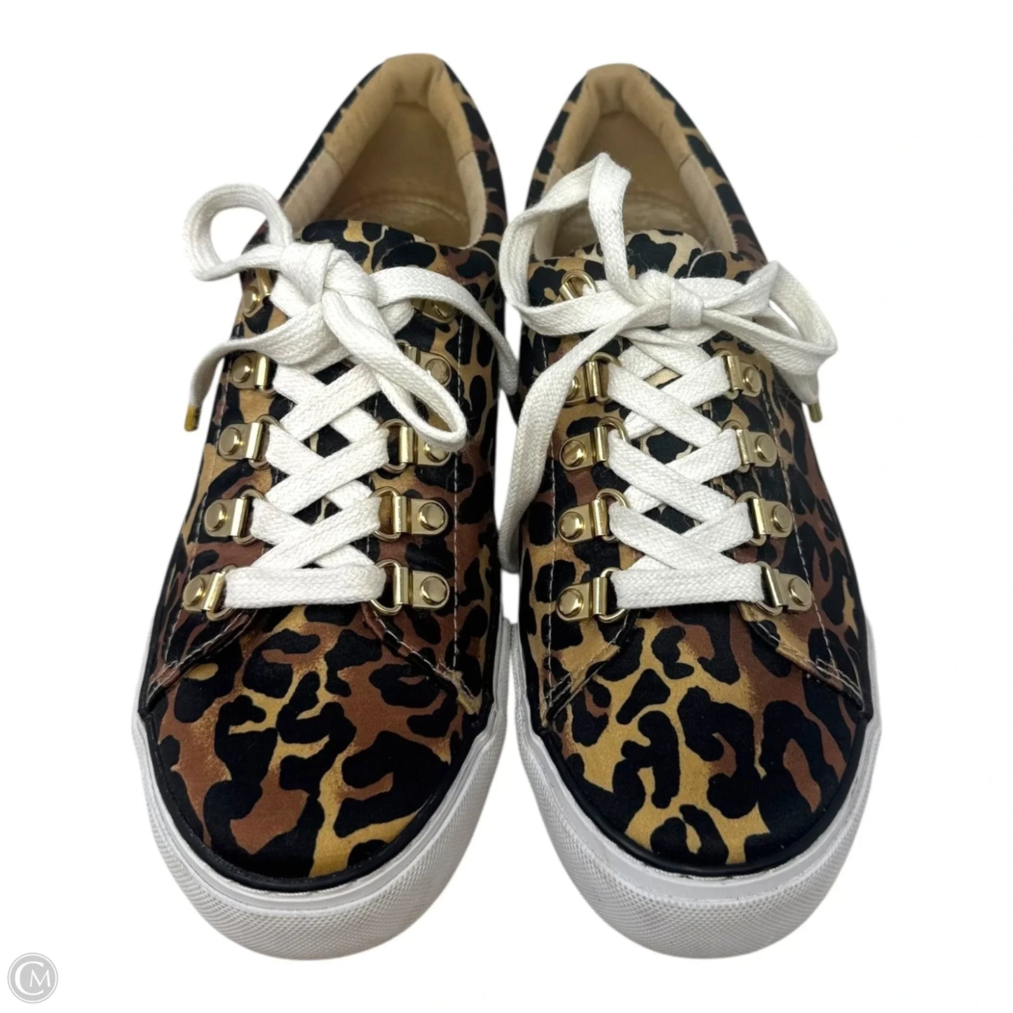 Leopard Trainers Shoes Designer By Lilly Pulitzer In Animal Print, Size: 7.5