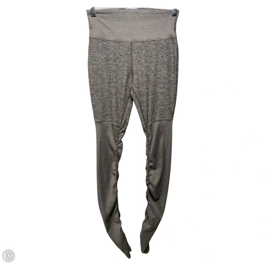 Athletic Leggings By Alo In Taupe, Size: S