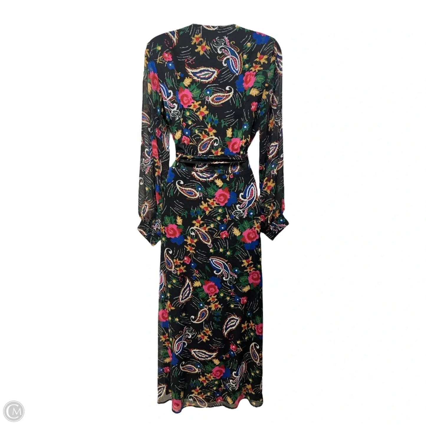 Crepe Weave Long Dress By La Fee Maraboutee In Multi-colored, Size: S