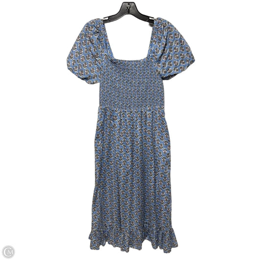 Dress Casual Midi By J. Crew In Floral Print, Size: S