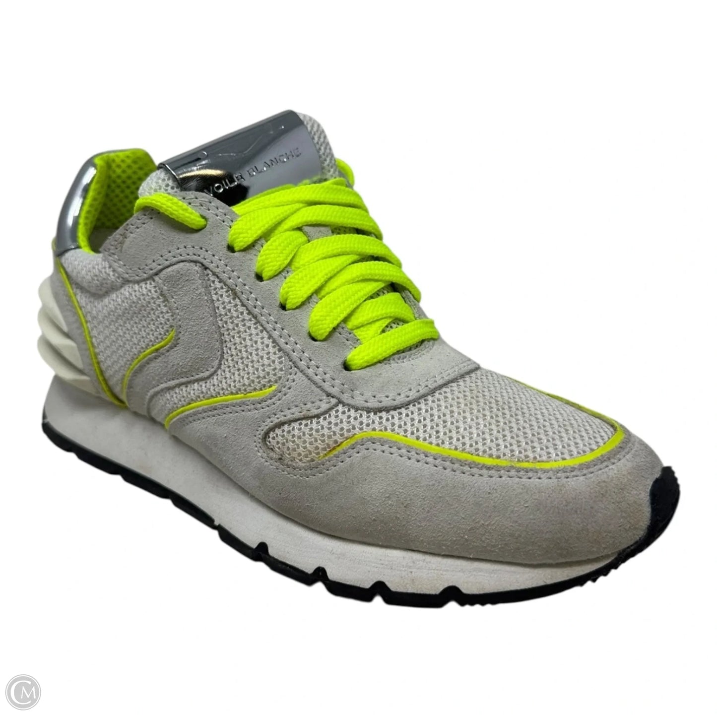 White Sail Sneakers By Voile Blanche In Cream & Yellow, Size: 6