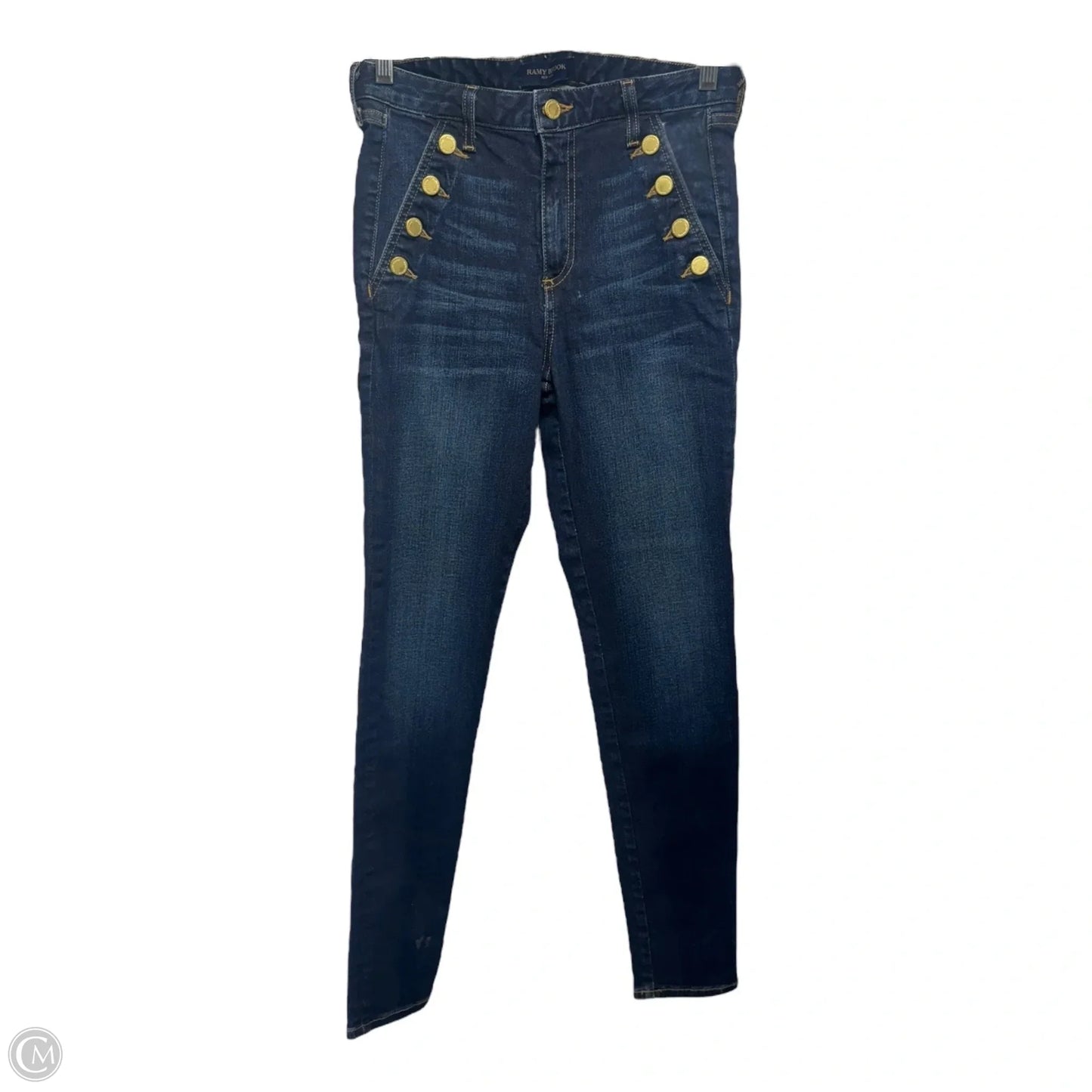 Helena High-Rise Skinny Jeans By Ramy Brook In Blue Denim, Size: 2