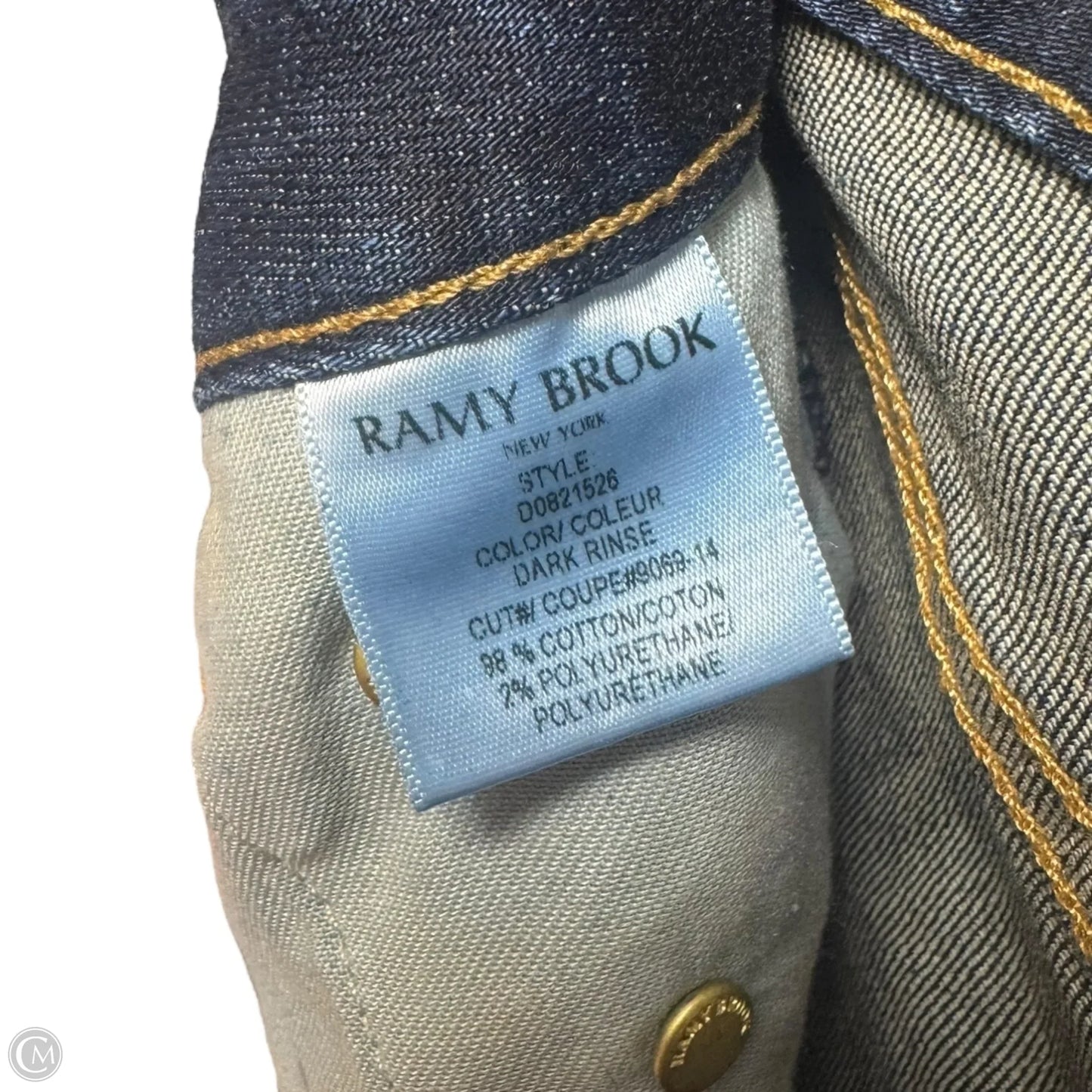 Helena High-Rise Skinny Jeans By Ramy Brook In Blue Denim, Size: 2