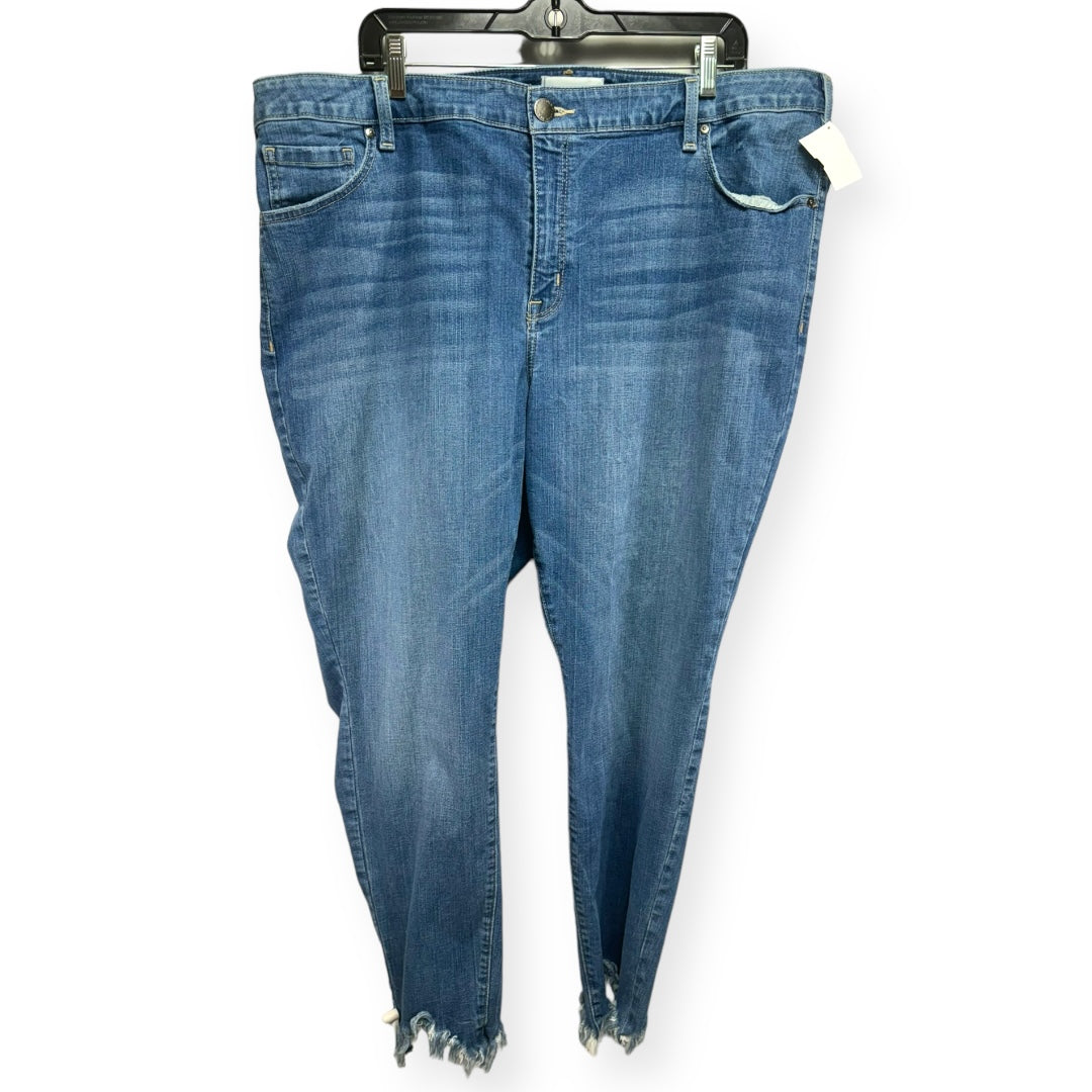 Denim Blue Jeans Skinny Lane Bryant, Size 24
