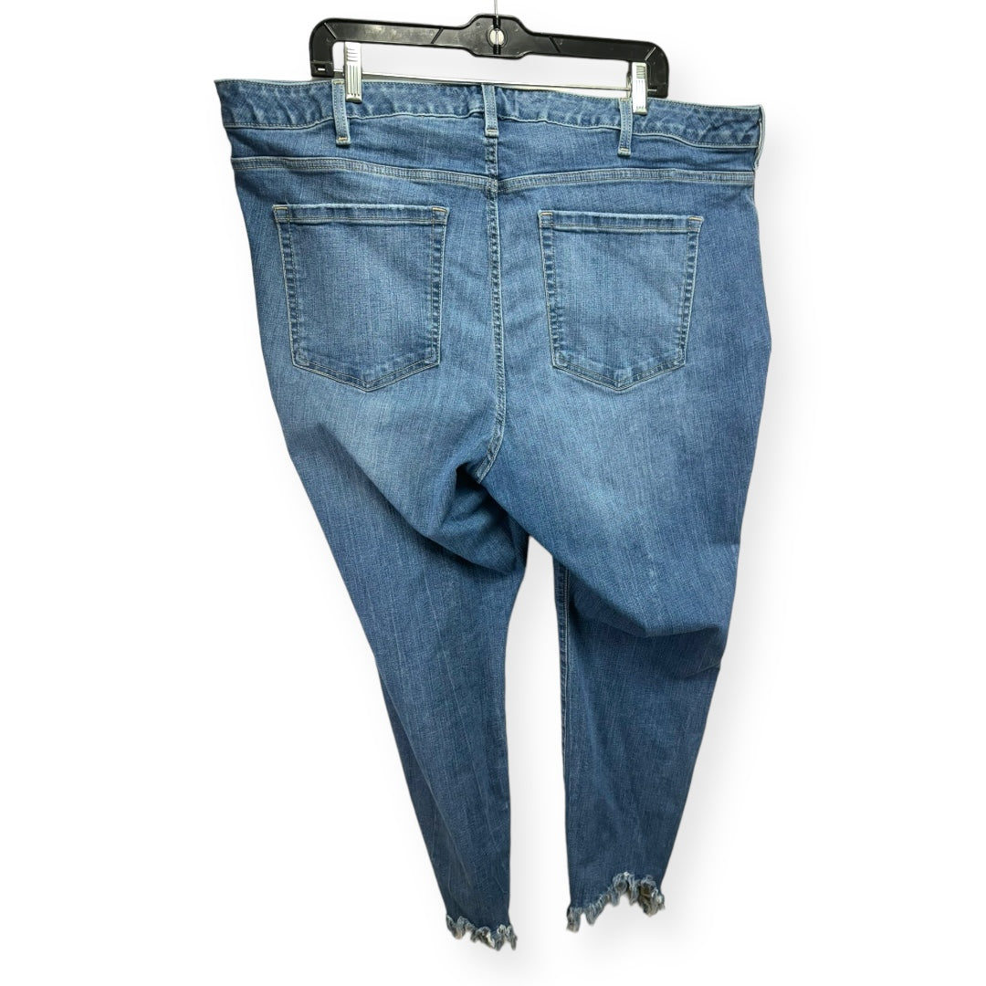 Denim Blue Jeans Skinny Lane Bryant, Size 24