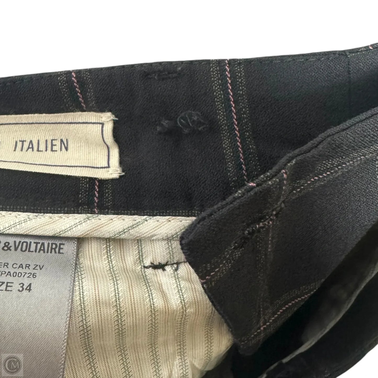 Peter Trousers By Zadig And Voltaire In Skull & Plaid Pattern, Size: S
