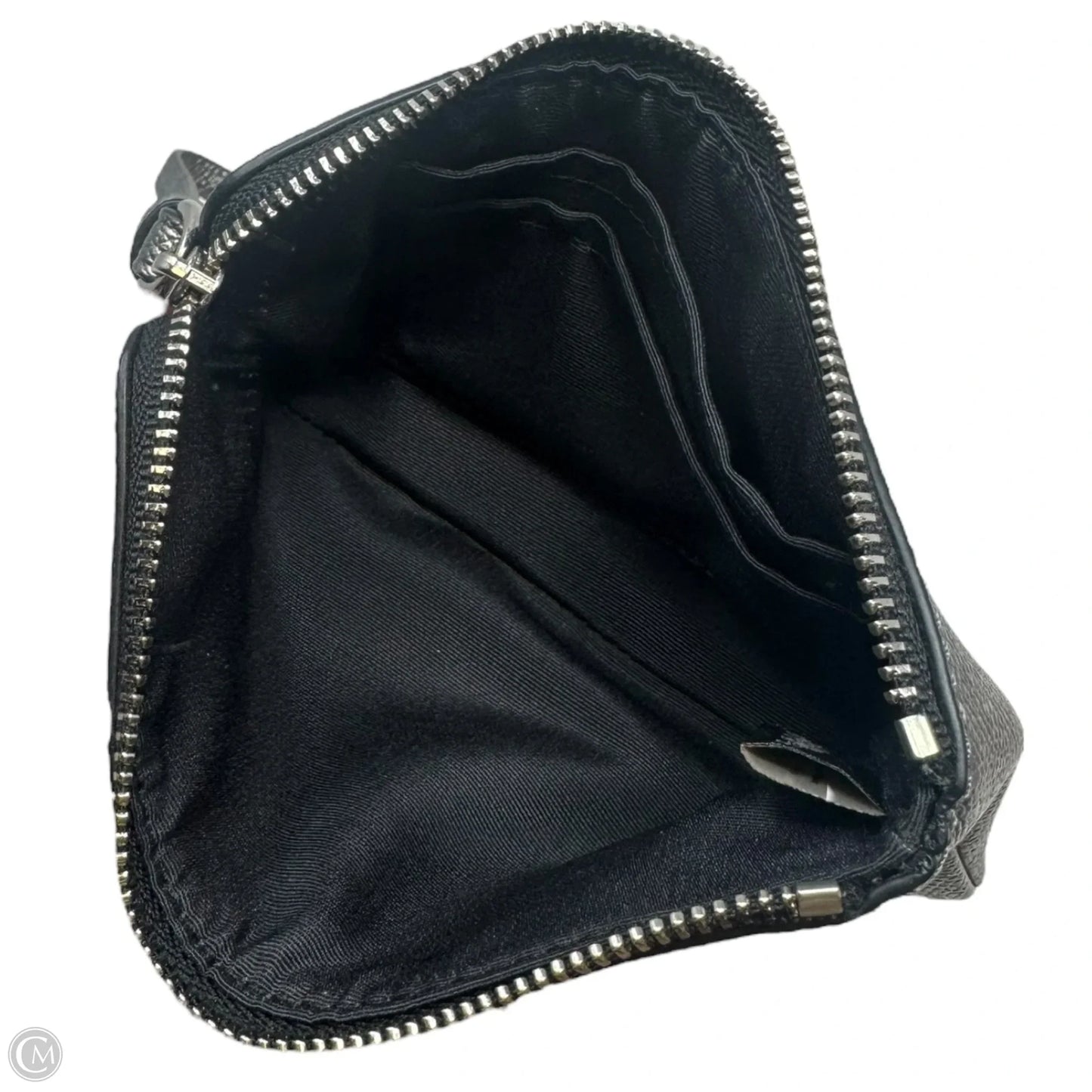 Corner Zip Wristlet Designer By Coach, Size: Small