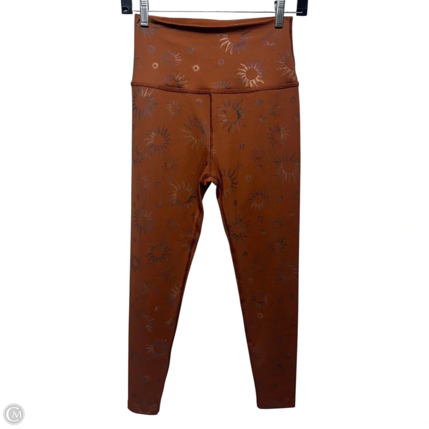 Athletic Leggings By Beyond Yoga In Brown, Size: M