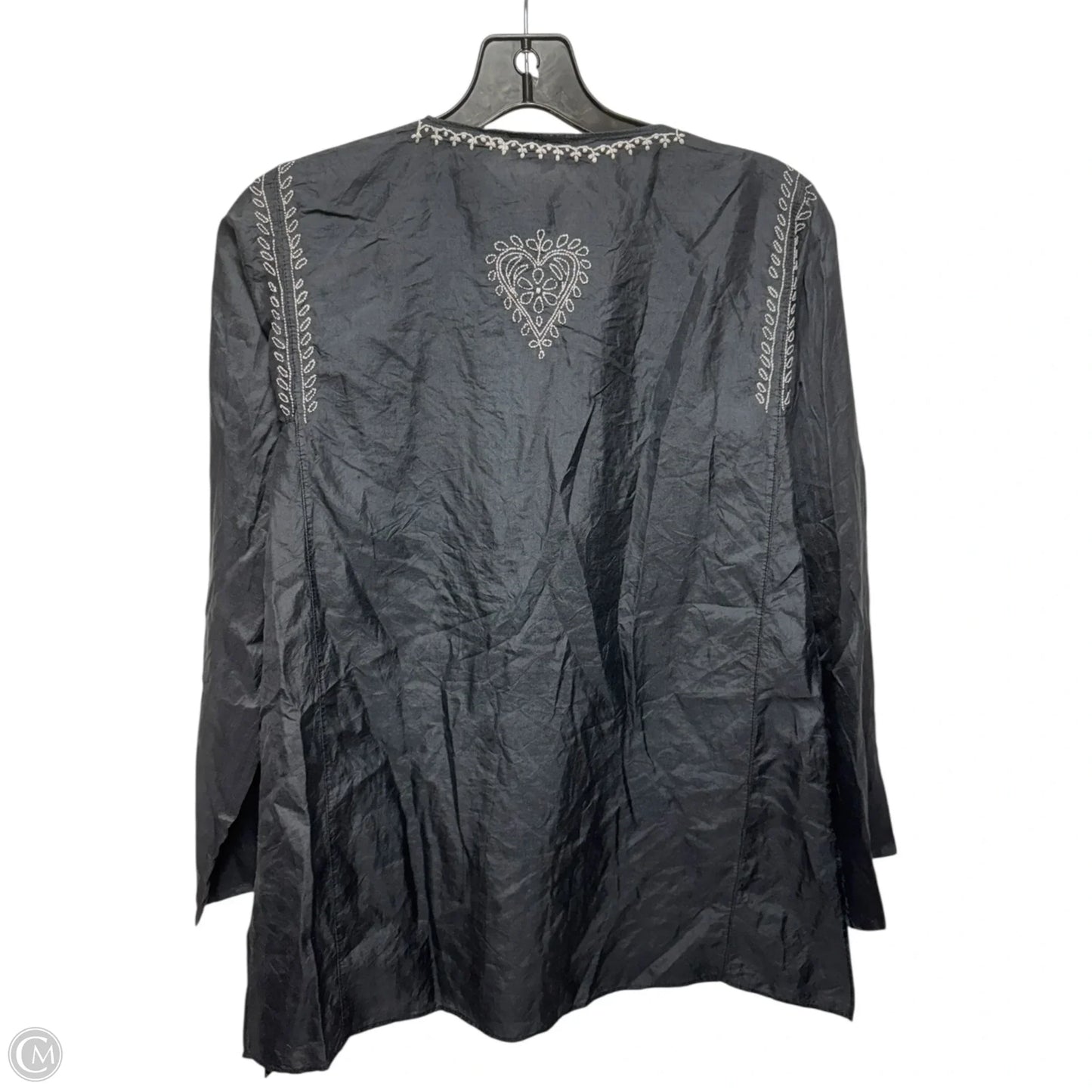 Embroidered Tunic By Calypso St Barth In Grey, Size: M