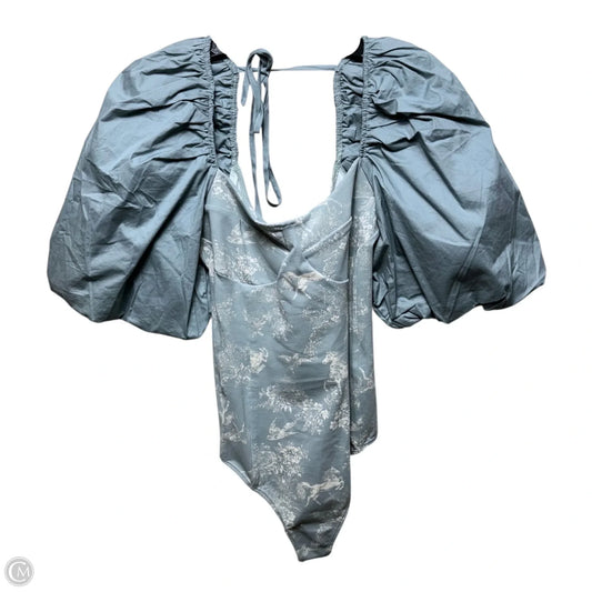 Bodysuit By Free People In Aqua, Size: L
