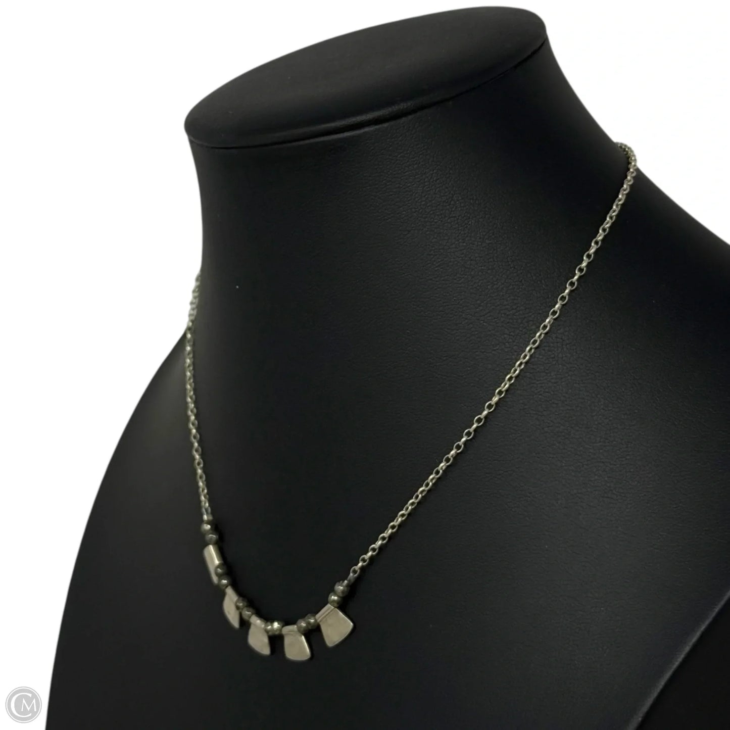 Patterned Pyrite Necklace By Silpada