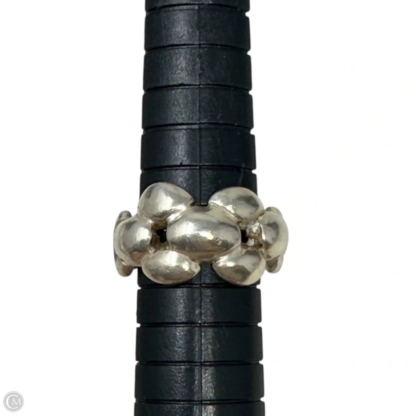 Sterling Silver Cluster Ring, Size: 6