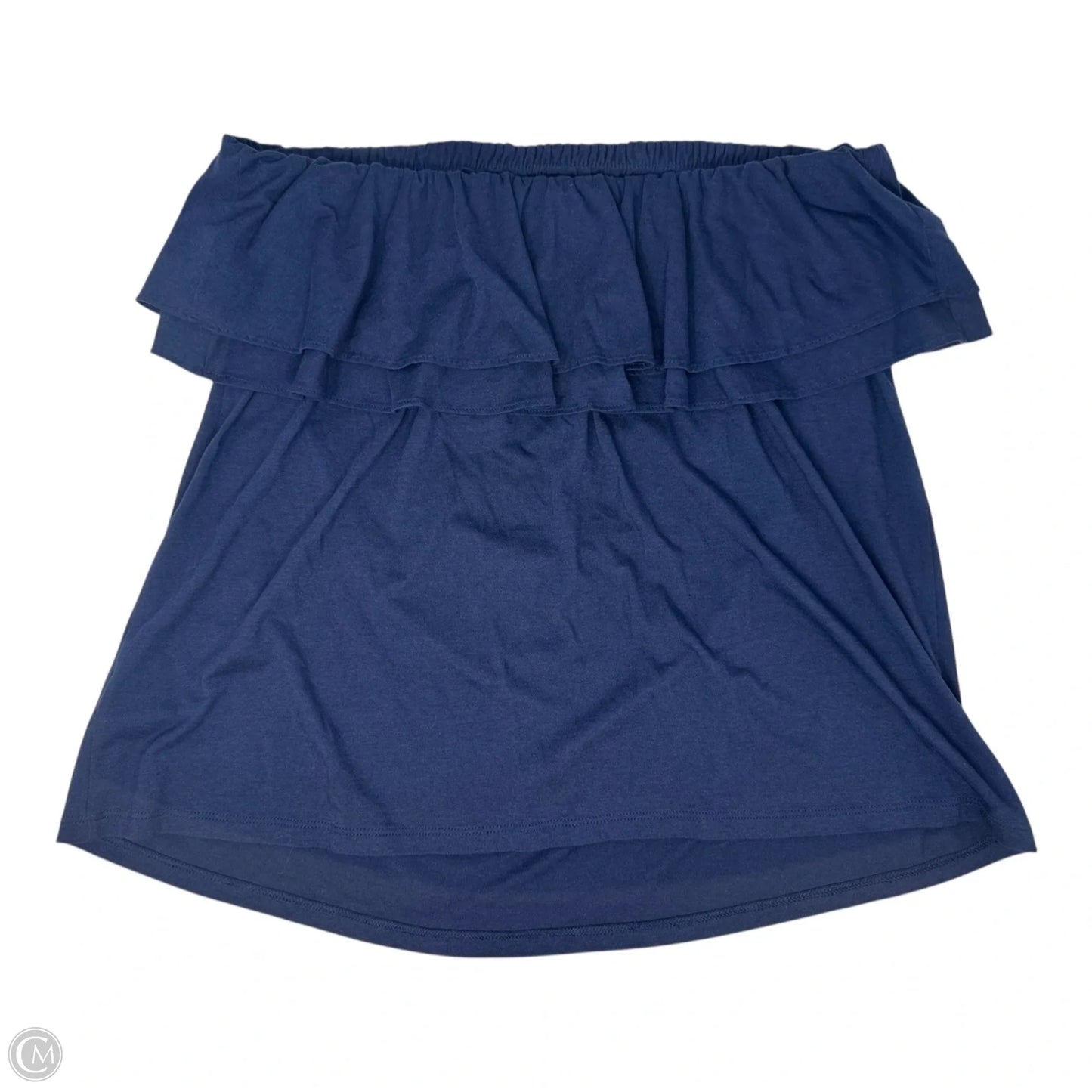 Rilo Tube Top Designer By Lilly Pulitzer In Navy, Size: XL