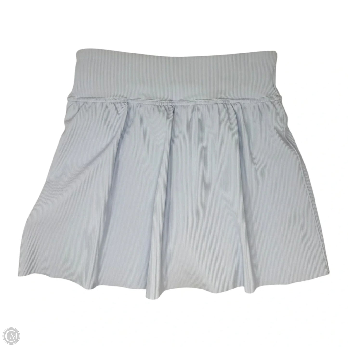 Contour Rib Front Slit Athletic Skirt By Spanx In Blue, Size: M