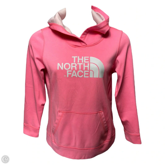 Sweatshirt Hoodie By The North Face In Pink, Size: M