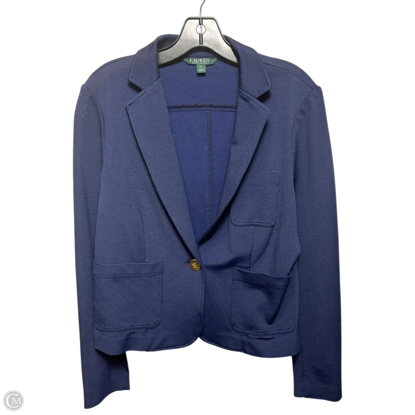 Blazer By Lauren By Ralph Lauren In Blue, Size: Lp