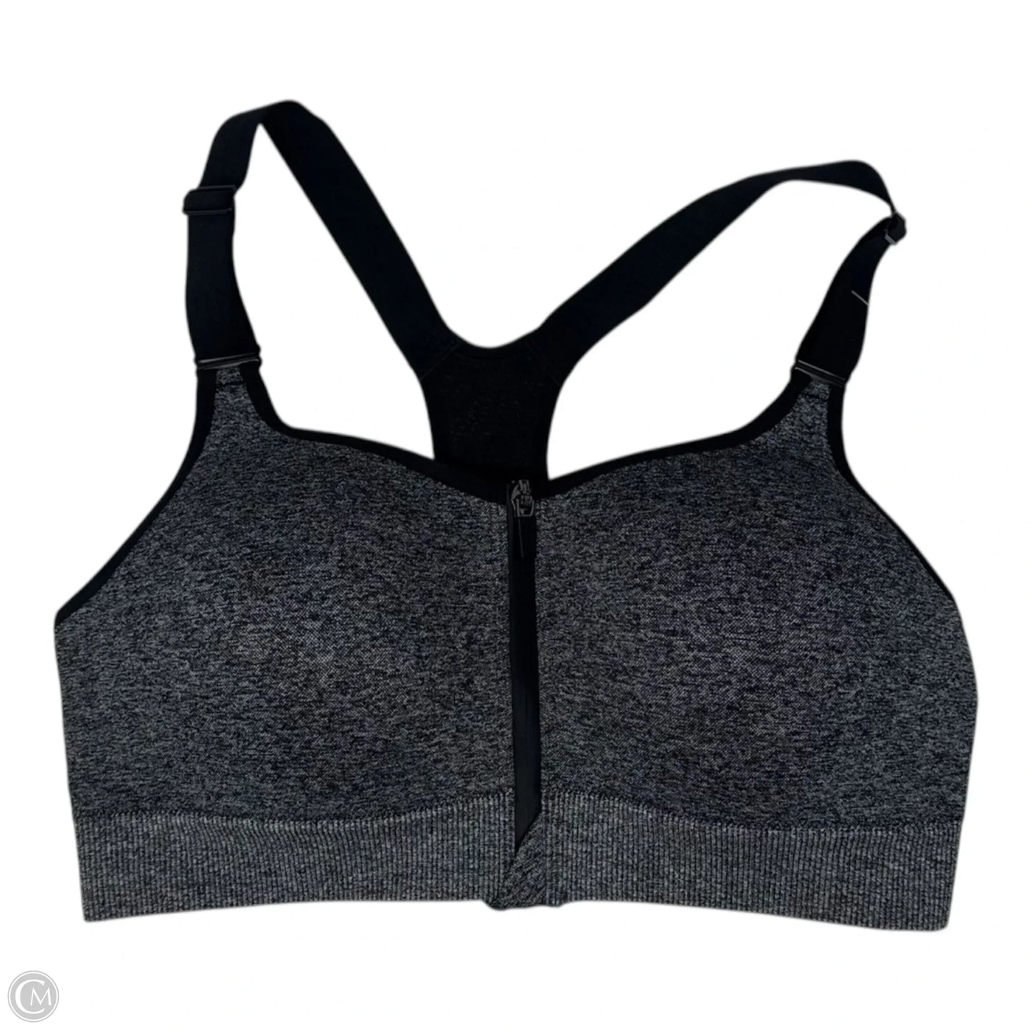Front-Close Sports Bra By Victorias Secret In Grey, Size: M