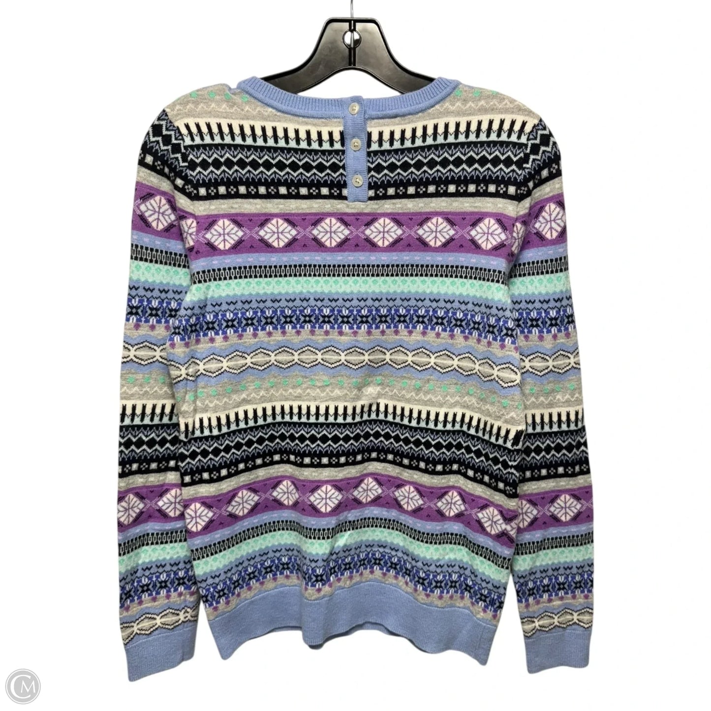 Sweater By Talbots In Multi-colored, Size: L