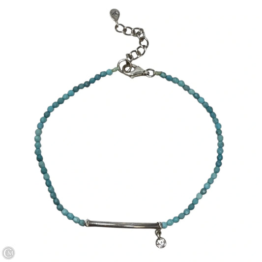New Horizon Bracelet Sterling Silver, Magnesite & CZ Bracelet By Silpada