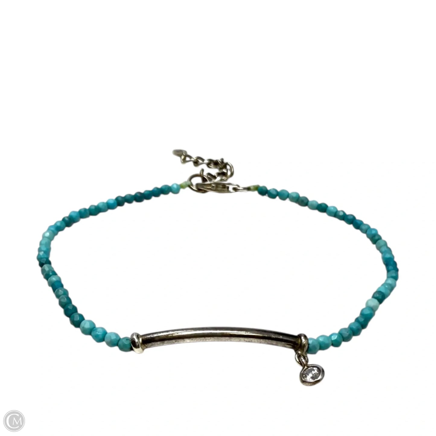 New Horizon Bracelet Sterling Silver, Magnesite & CZ Bracelet By Silpada