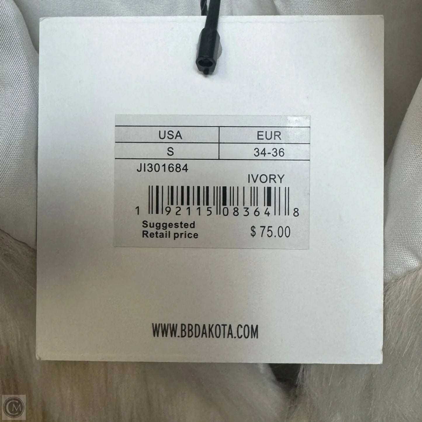 Vest Faux Fur & Sherpa By Jack By Bb Dakota In Ivory, Size: S