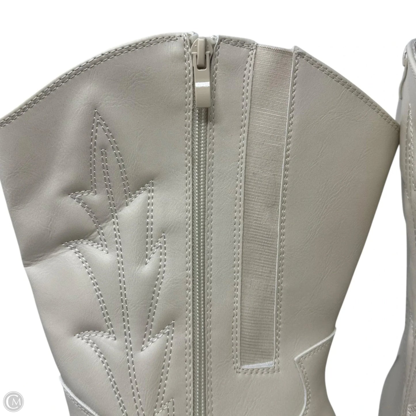 Boots Western By Torrid In Cream, Size: 10.5