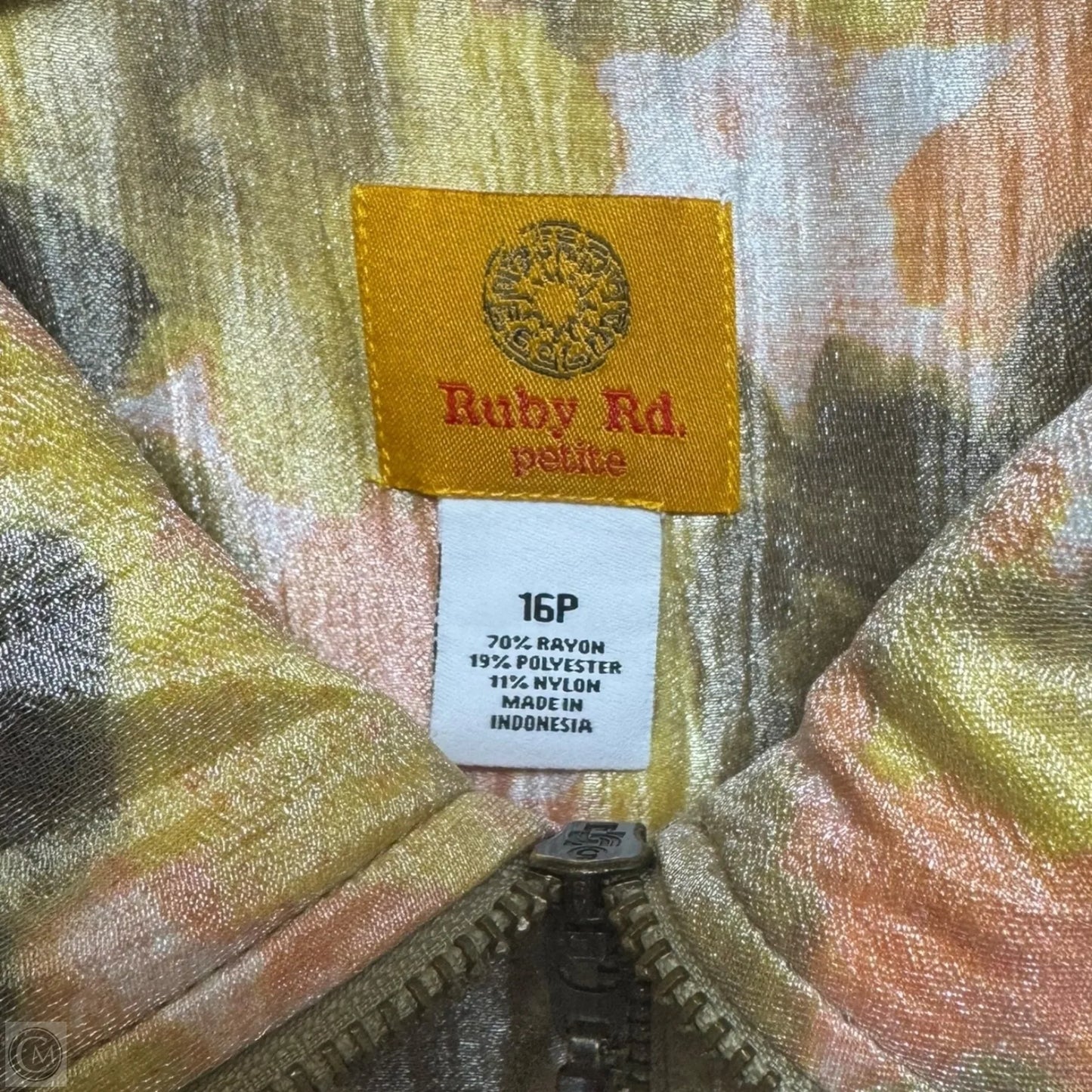 Jacket Other By Ruby Rd In Multi-colored, Size: 16