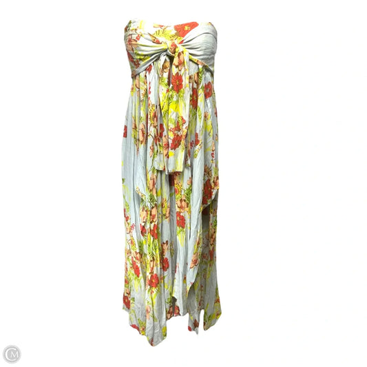 Luna Convertible Maxi Skirt Dress By Free People One In Floral Print, Size: XS