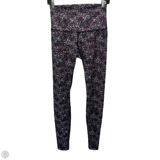 Athletic Leggings By Lululemon In Multi-colored, Size: S