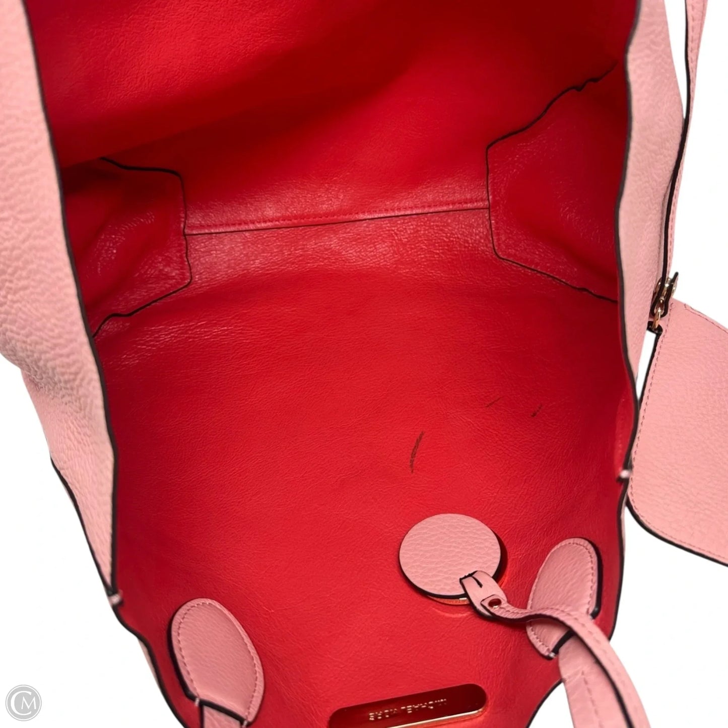 Mae Reversible Tote Handbag Leather By Michael By Michael Kors, Size: Large