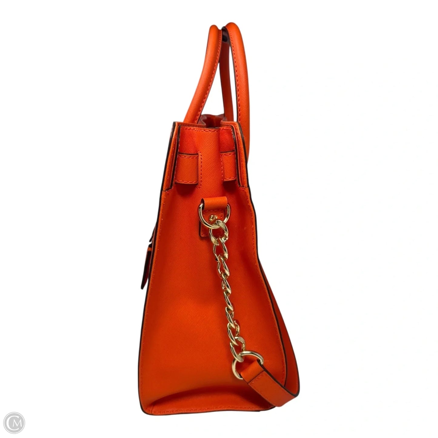 Hamilton Handbag Leather By Michael By Michael Kors, Size: Medium