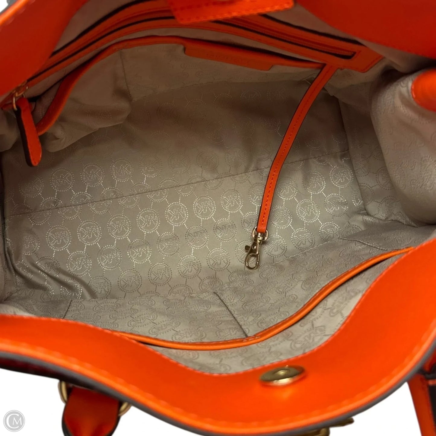 Hamilton Handbag Leather By Michael By Michael Kors, Size: Medium