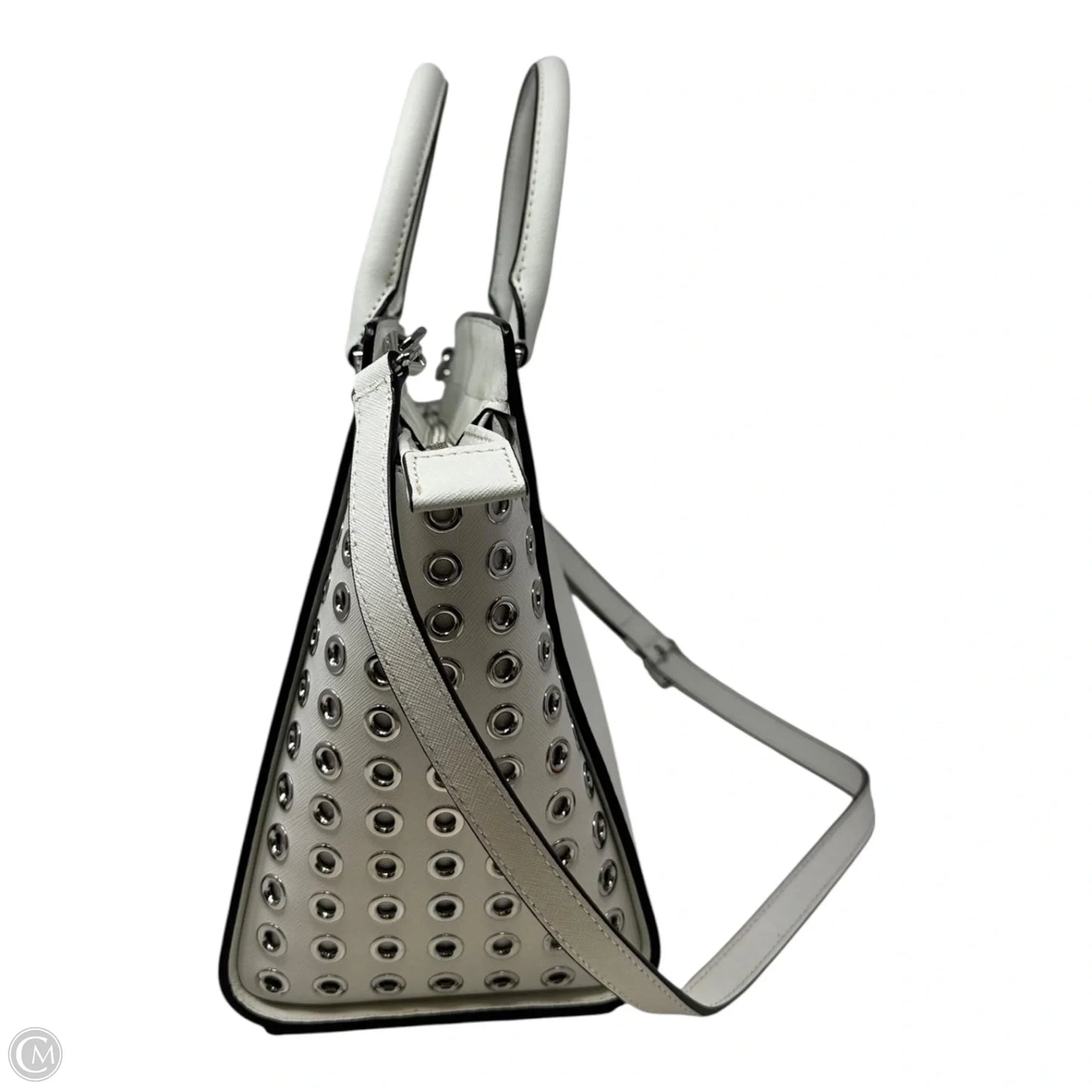 Selma Grommet Handbag Leather By Michael By Michael Kors, Size: Medium