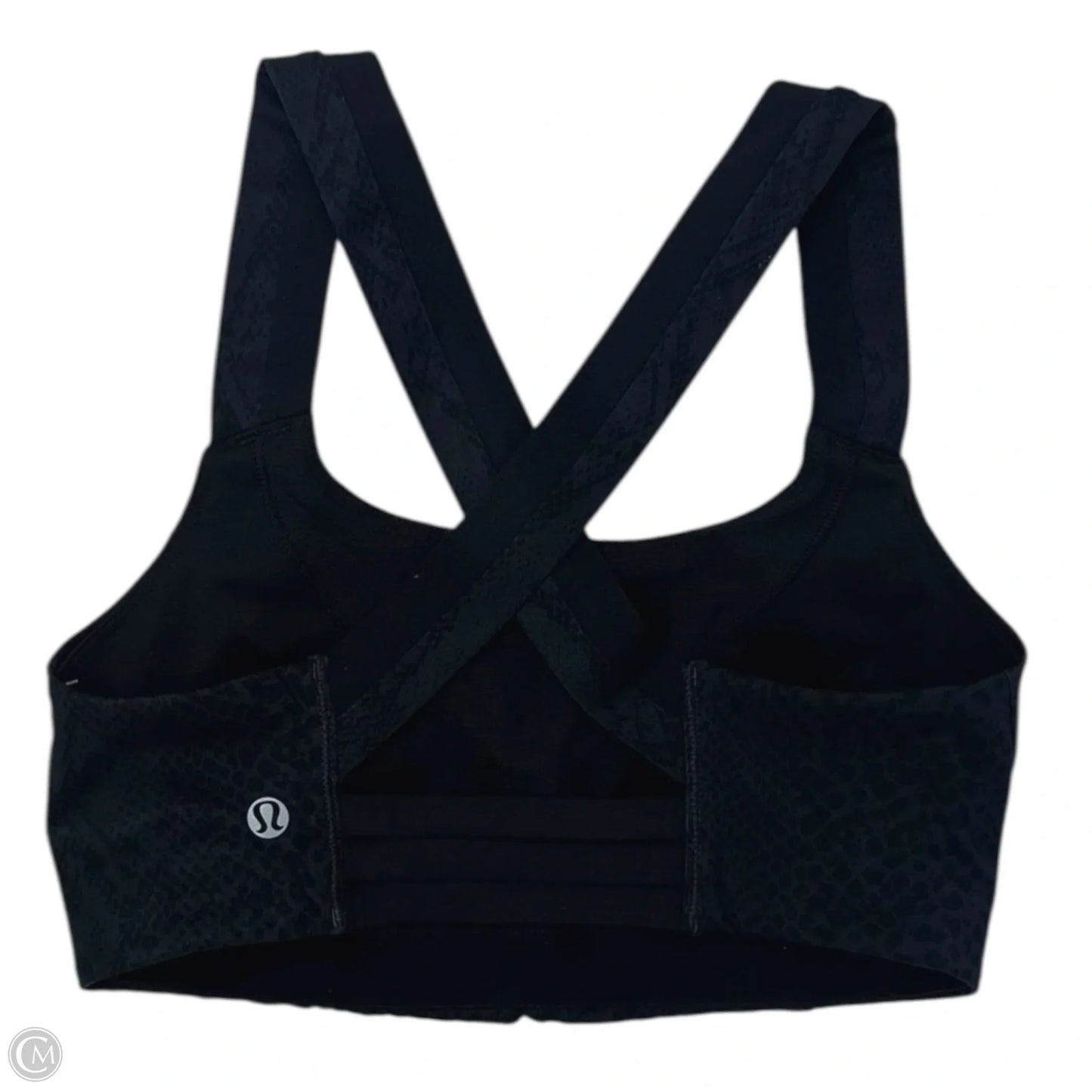 Athletic Bra By Lululemon In Snakeskin Print, Size: 4
