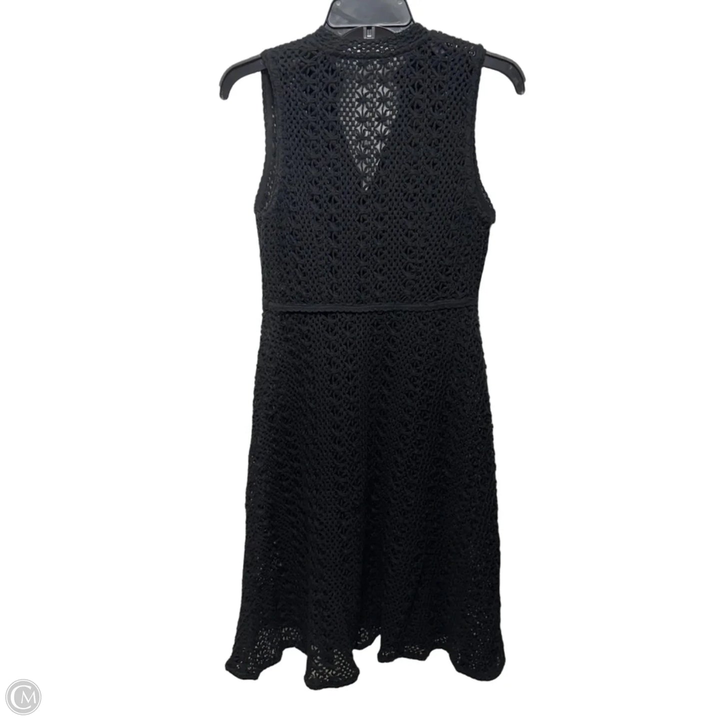 Evelyn Crochet Fit and Flare Dress By Meadow Rue X Anthropologie In Black, Size: 6