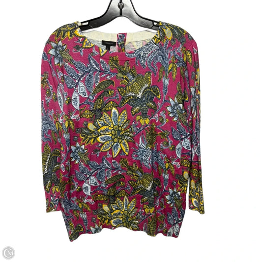 Sweater By Talbots In Multi-colored, Size: L