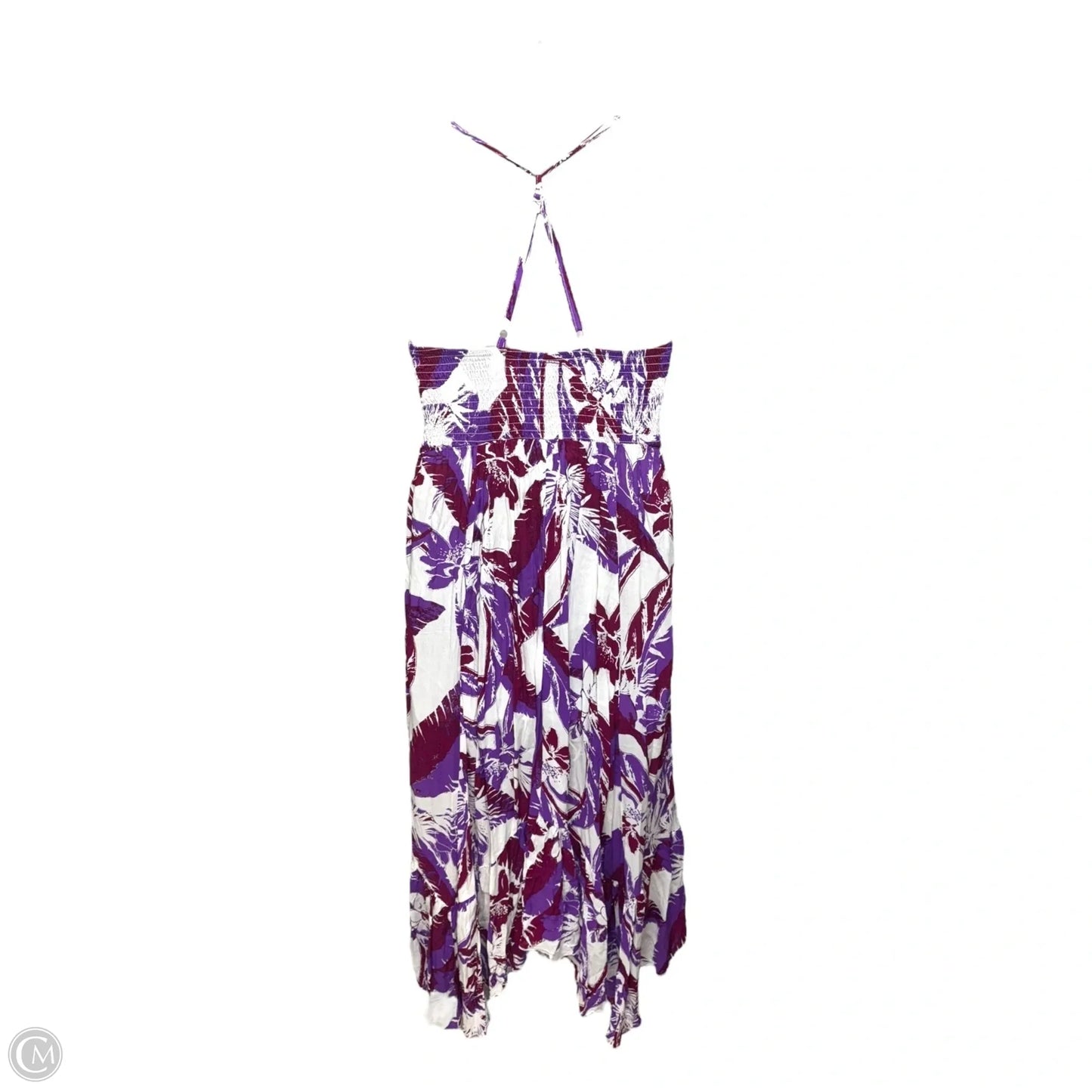 Heat Wave Printed Maxi Dress By Free People In Purple & Red, Size: M