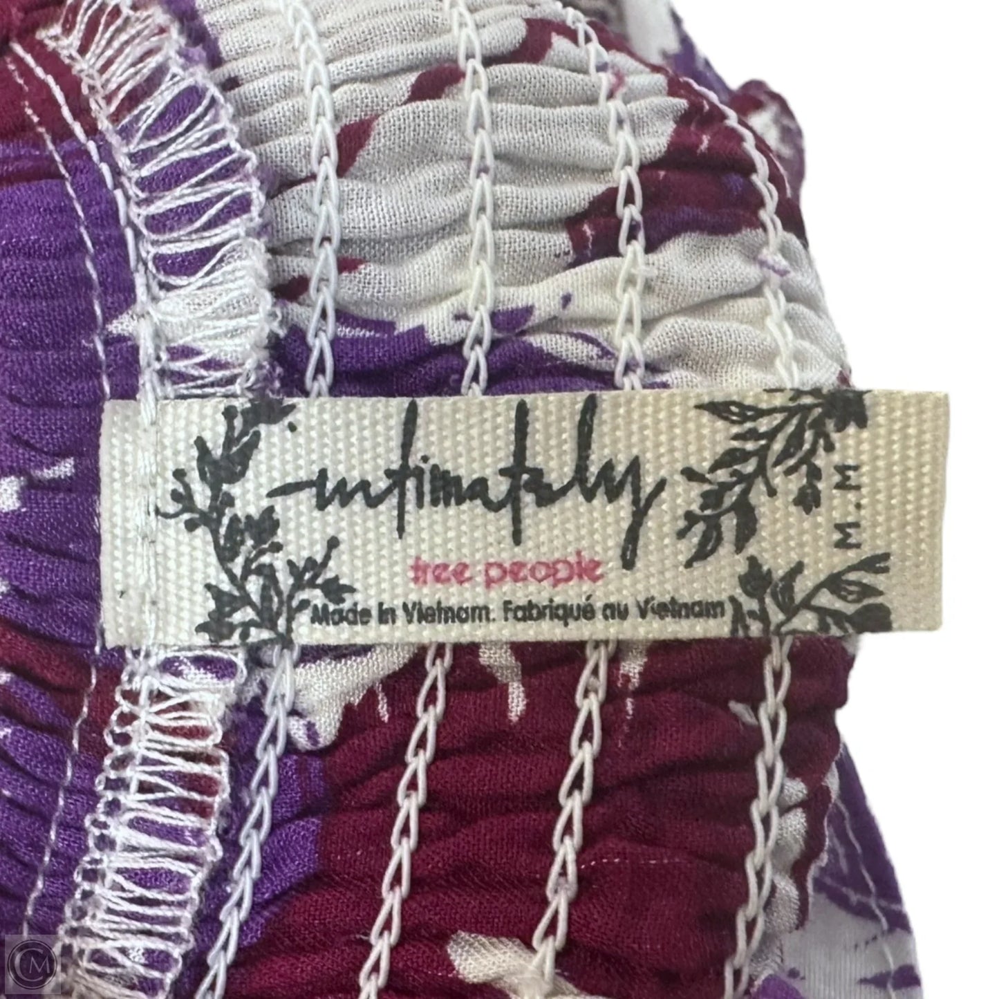 Heat Wave Printed Maxi Dress By Free People In Purple & Red, Size: M