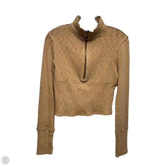 Top Long Sleeve By We The Free In Tan, Size: S