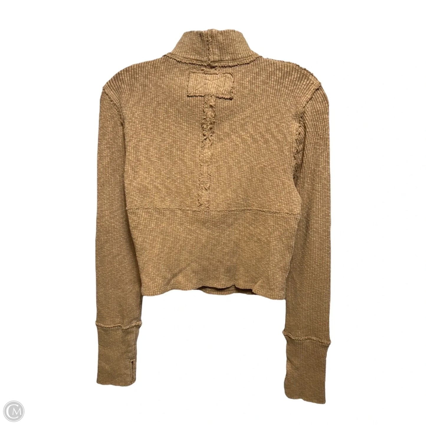 Top Long Sleeve By We The Free In Tan, Size: S