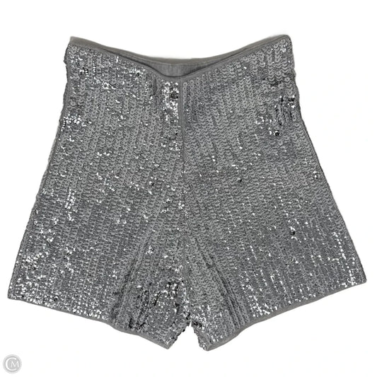 Cindy Sequin Shorts By J. Crew In Silver, Size: Xs
