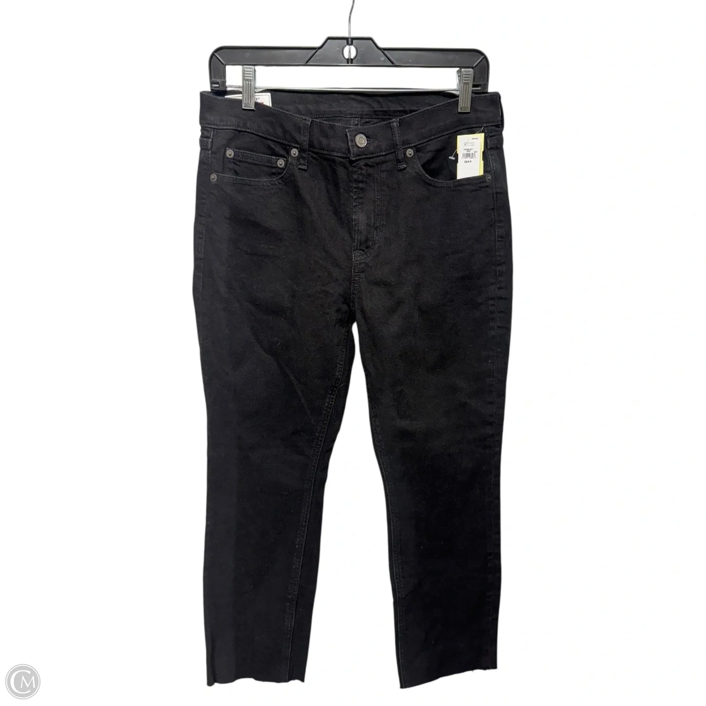 Vintage Slim Jeans Straight By Gap In Black, Size: 8p