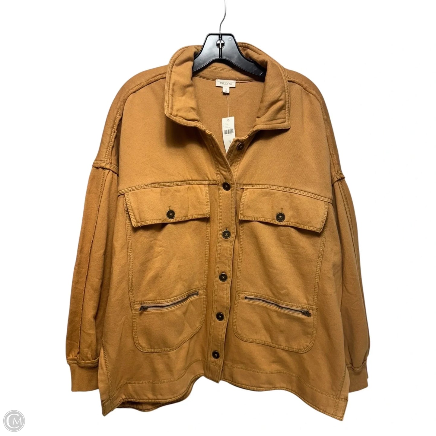 Jacket Other By Pilcro Anthropologie In Tan, Size: M