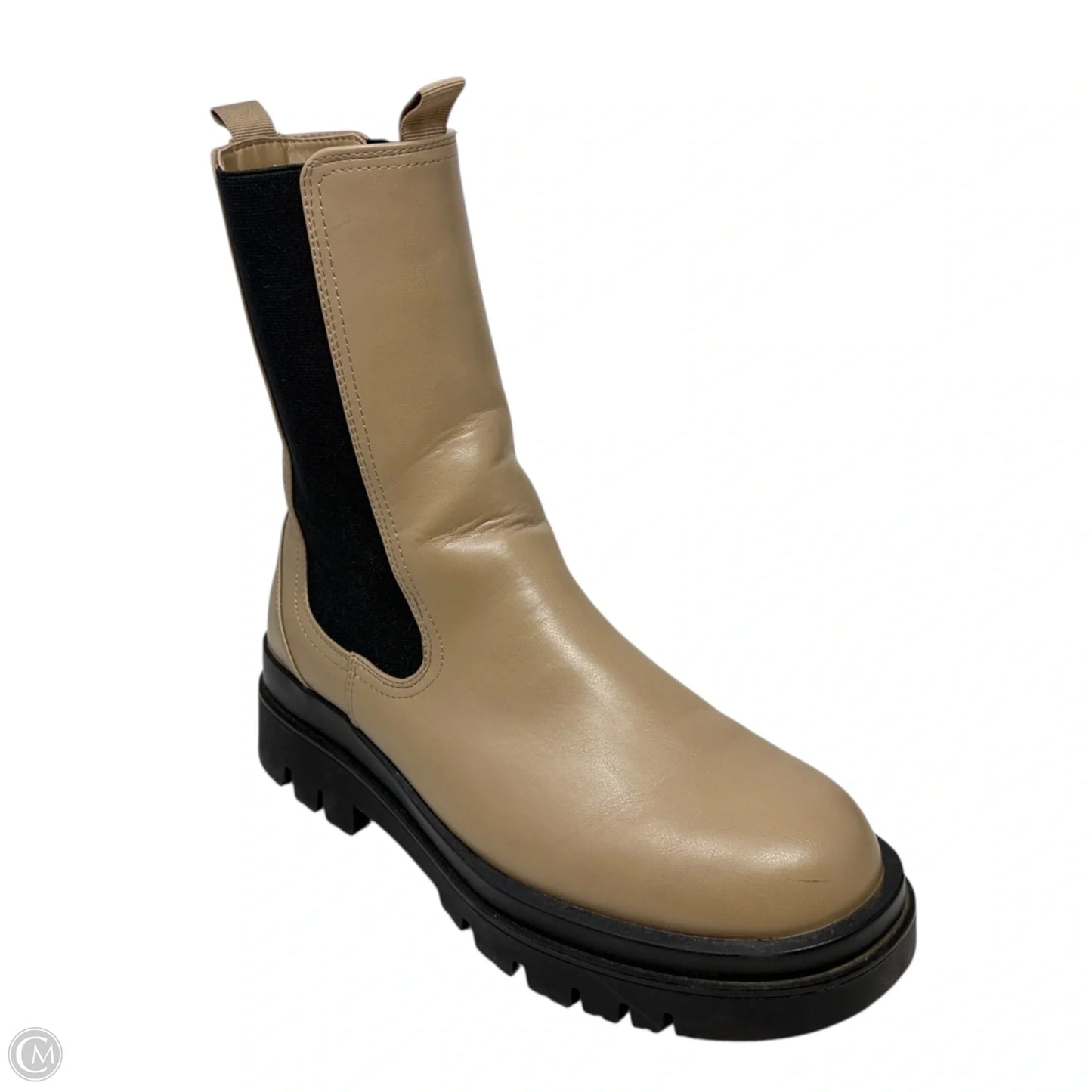 Candide Ankle Boots By Just Fab In Tan, Size: 11