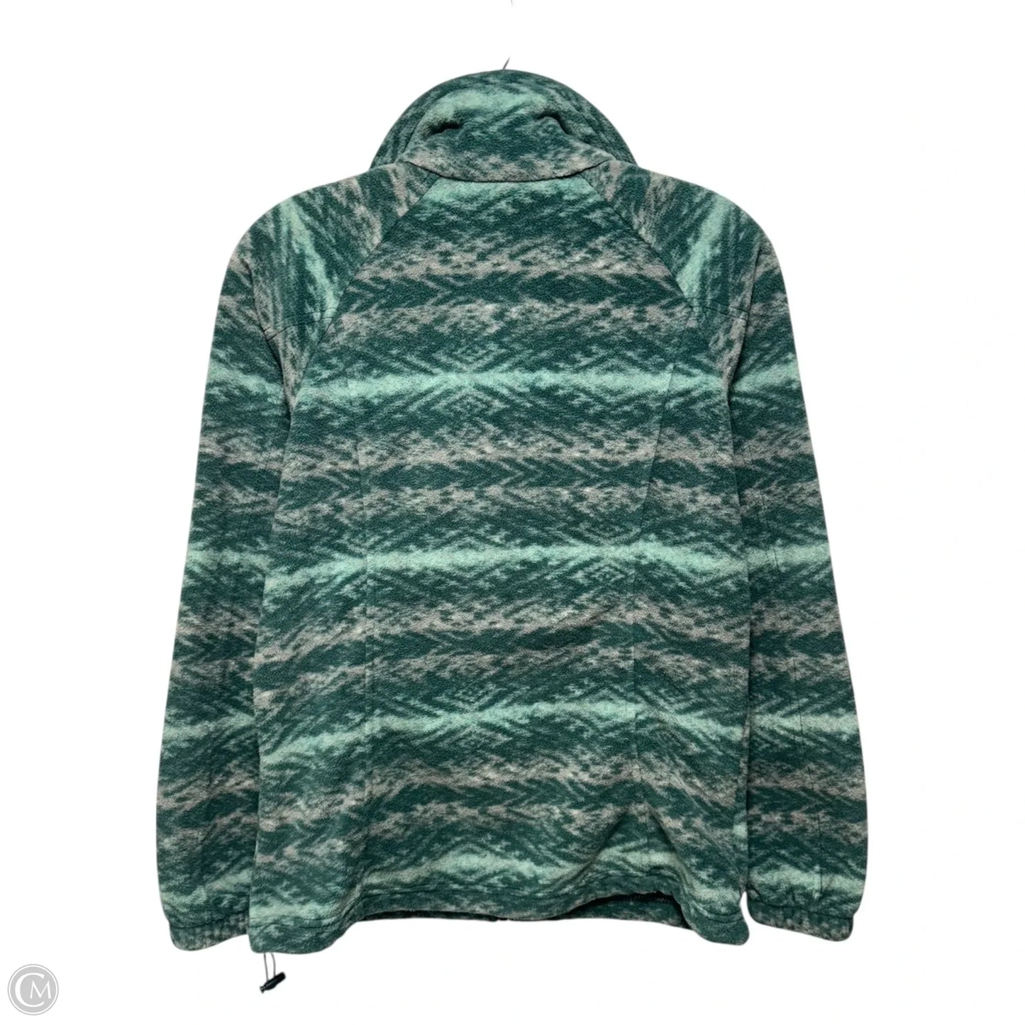 Jacket Fleece By Columbia In Green, Size: S