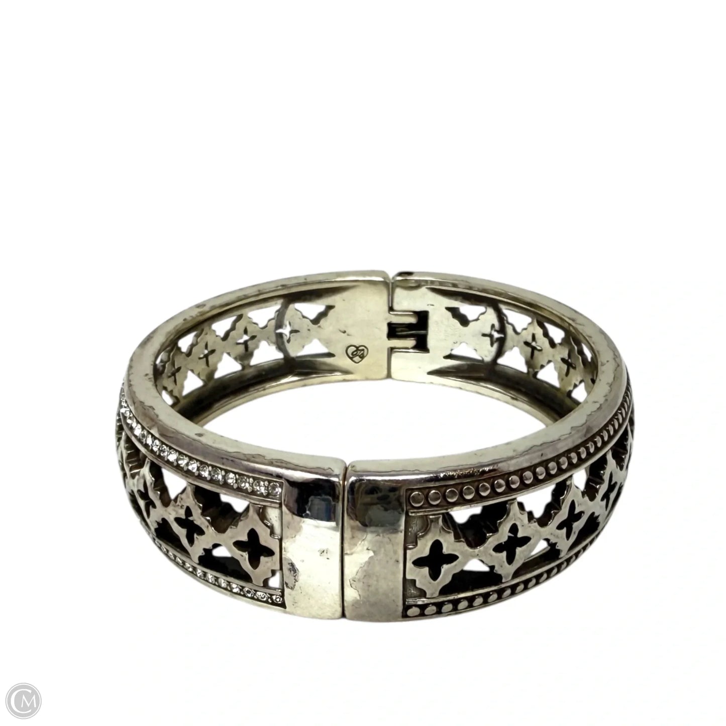 Toledo Hinged Bangle Bracelet By Brighton