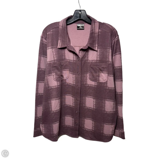 Top Long Sleeve By 32 Degrees In Purple, Size: Xl