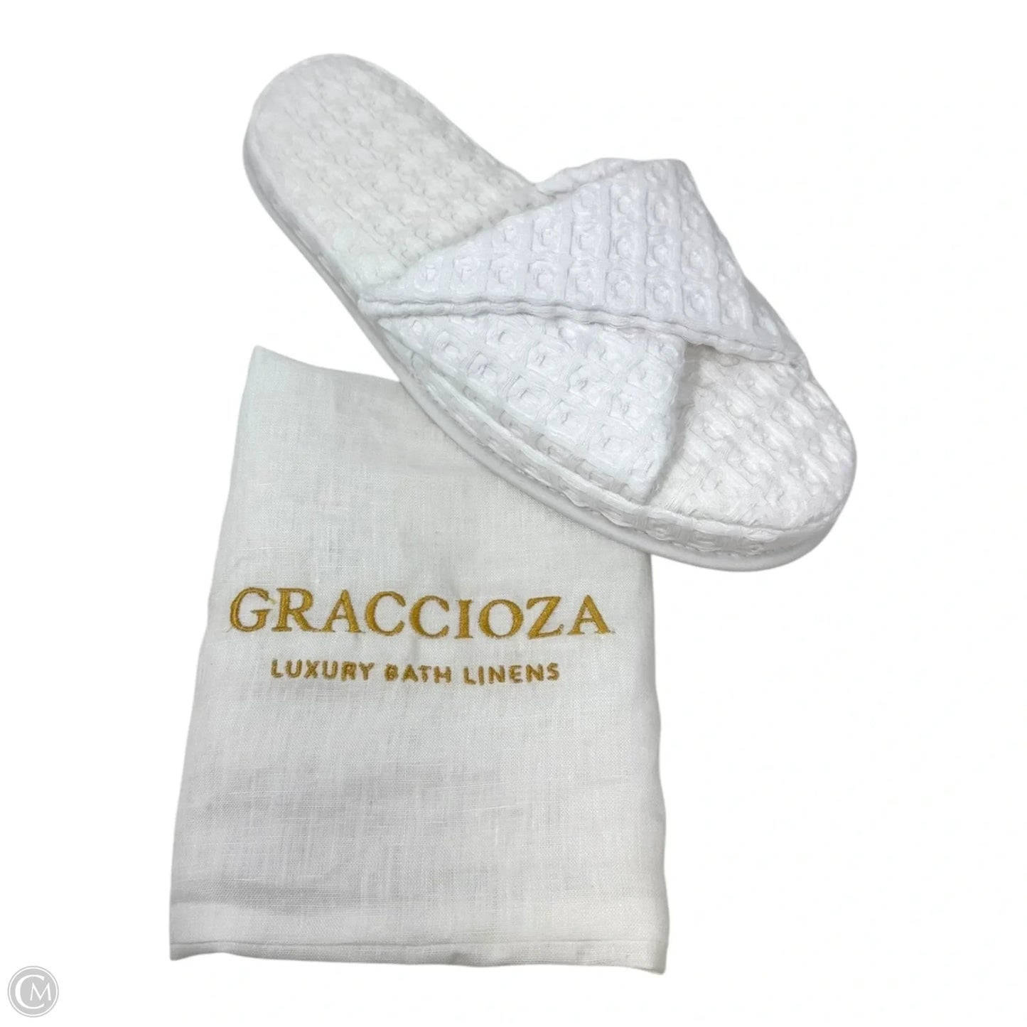 Aura Slippers By Graccioza In White, Size: 10.5