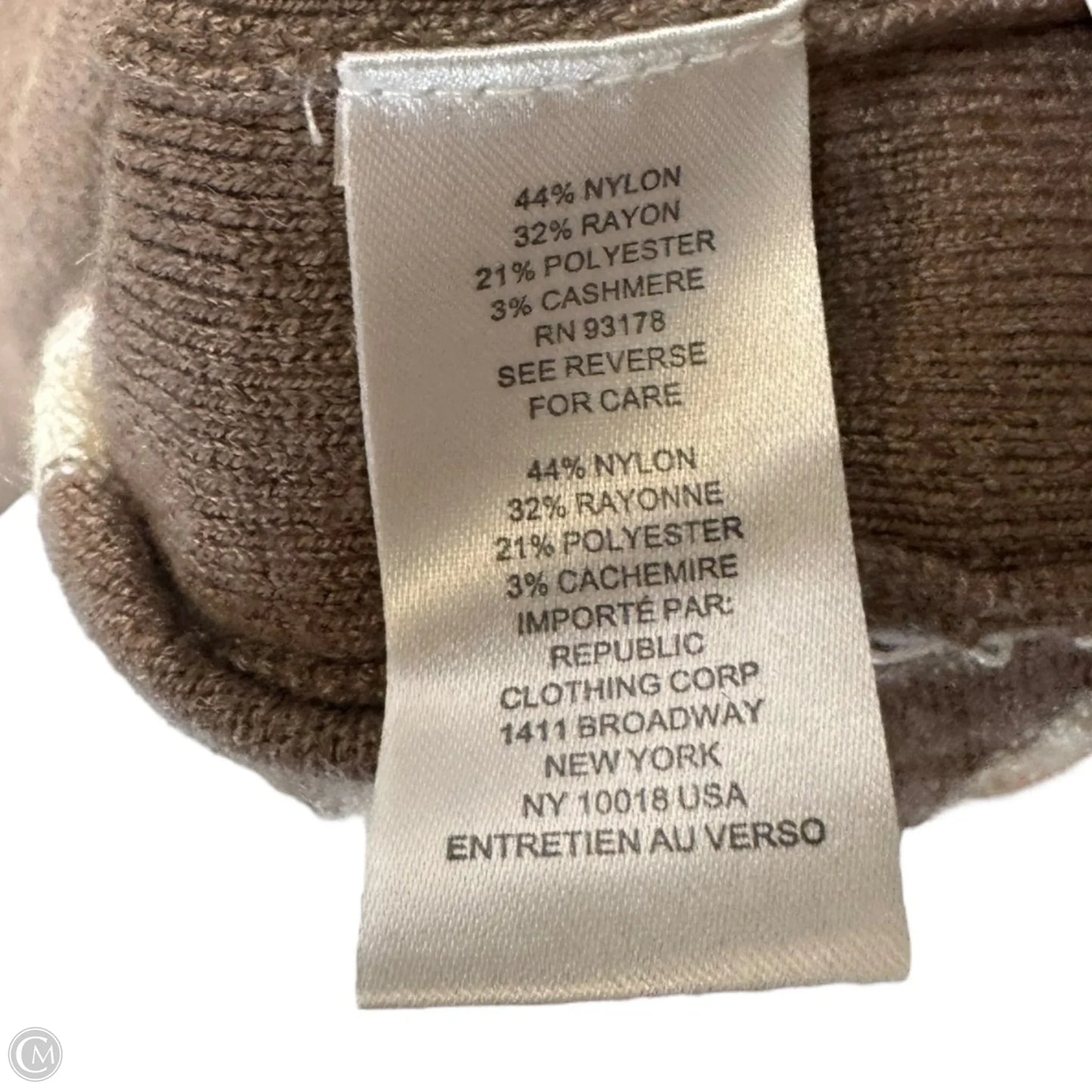 Sweater By T Tahari In Striped Pattern, Size: 2x