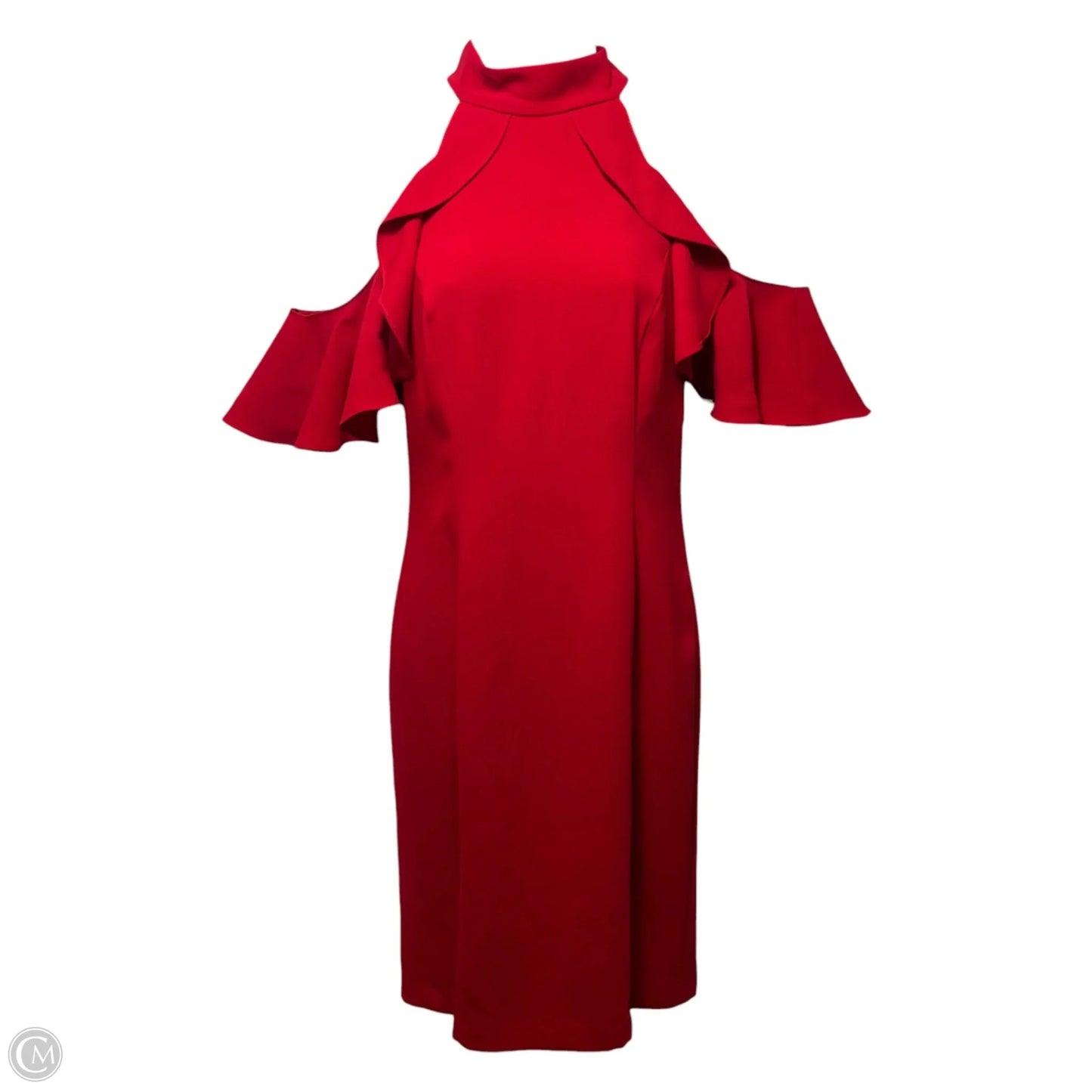 Haven Cold Shoulder Mini Dress By Amanda Uprichard In Red, Size: S